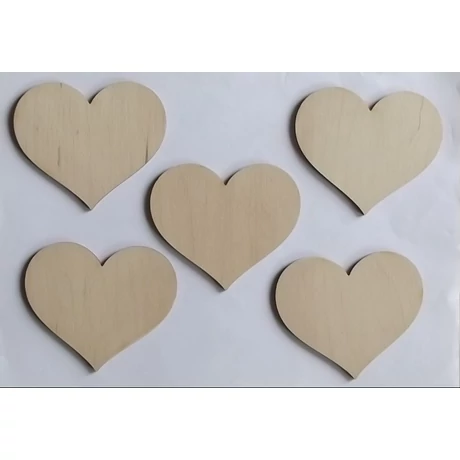 Szív 90*75*3 mm 1 db