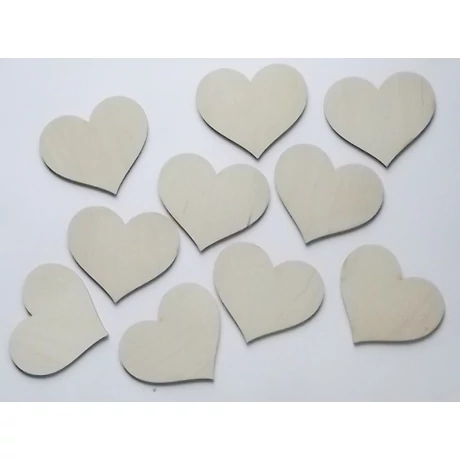 Szív 30*25*3 mm 1 db