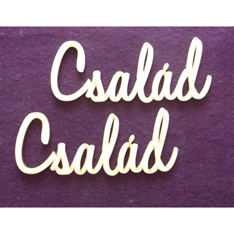 Család 135*55*3 mm 1 db