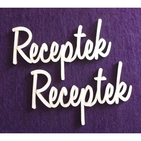 Receptek 120*70*3 mm 1 db