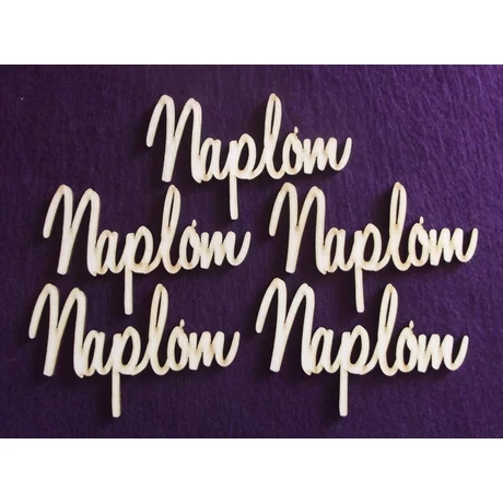Naplóm 110*70*3 mm 1 db