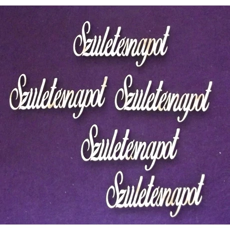 Születésbapot 1 db
