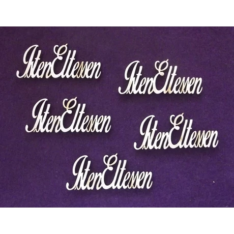 Isten éltessen 75*32*3 mm 1 db