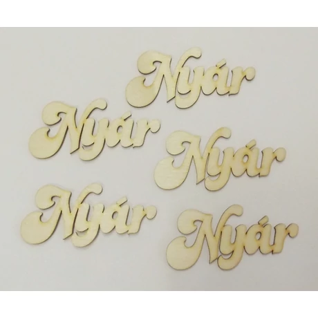 Nyár felirat 105*55*3 mm 1 db