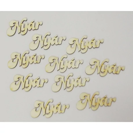 Nyár felirat 65*31*3 mm1 db
