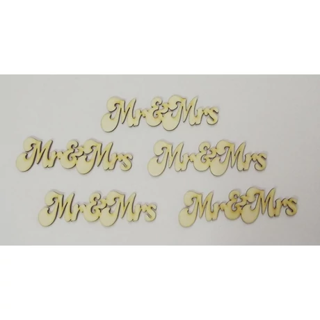 Mr & Mrs 80*30*3 mm 1 db