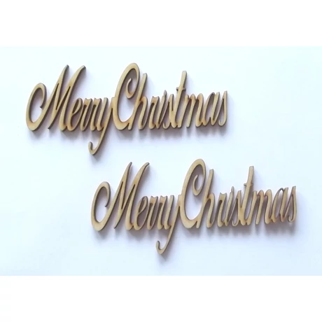 Merry Christmas 154*70*3 mm 1 db