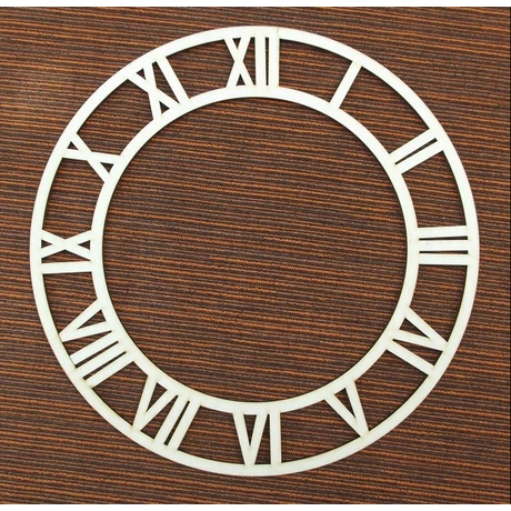 Óraszámok keretben 330*330*3 mm