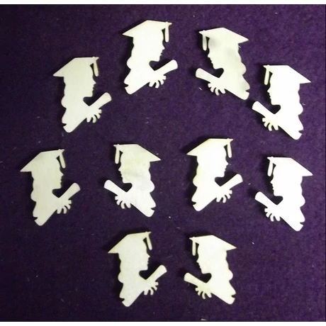 Ballagó figura lány 25*30*3 mm 1 db