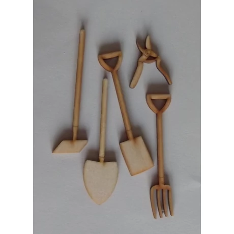 Kerti szerszámok 9 cm 5 féle 1 szett/csomag