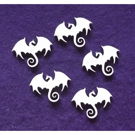 Sárkány 9*6,5 cm 3 mm vastag 1 db