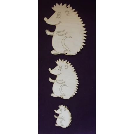 Süni szett 1 db 20; 15; 9 cm-es sünikkel