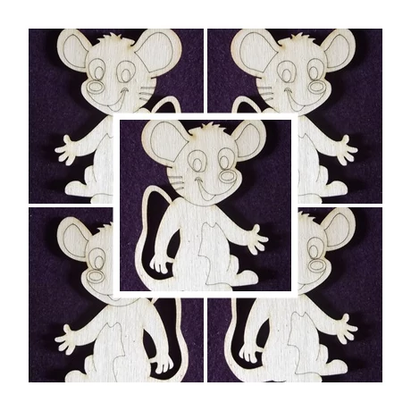 Egérke 63*90*3 mm 1 db