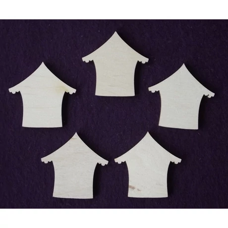 Házikó 70*70*3 mm 1 db