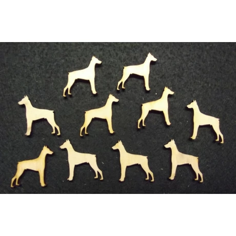 Doberman 30*30*3 mm 1 db