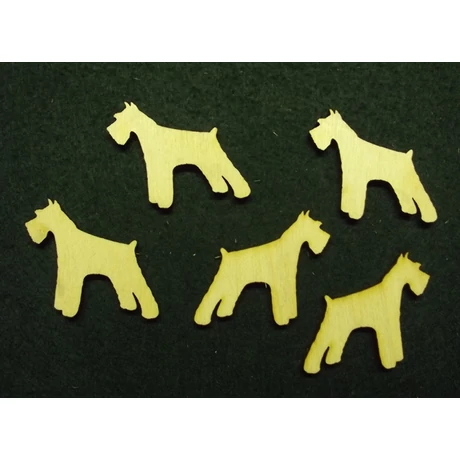 Schnauzer 50*40*3 mm, 1 db