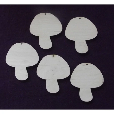 Gomba  1 lyukkal 80*90*3 mm 1 db
