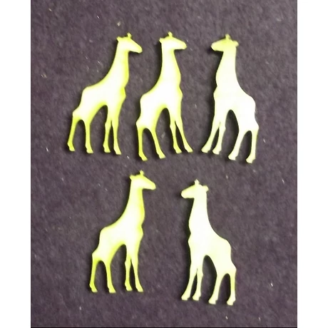 Zsiráf 4,2*9 cm 3 mm vastag 1 db