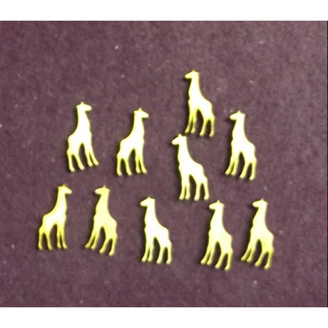 Zsiráf 1,5*3 cm 3 mm vastag 1 db