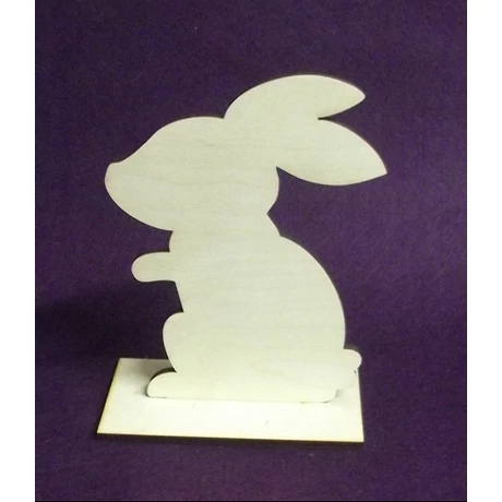 Álló nyuszi 19*25 cm 6 mm vastag