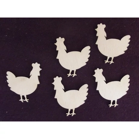 Tyúk 45*50*3 mm 1 db