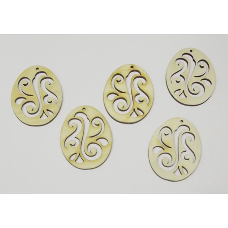 Inda mintás tojá 40*50*3 mm 1 db