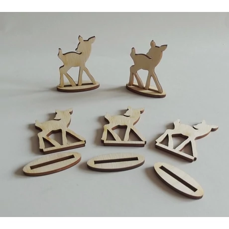 Álló mini őzike 26*40*3 mm 1 szett/cs