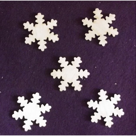 Hópehely 50*50*3 mm 1 db