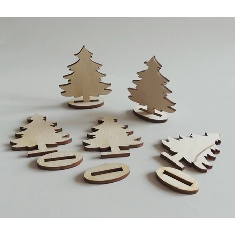 Álló mini fenyő 65*70*3 mm 1 szett/cs