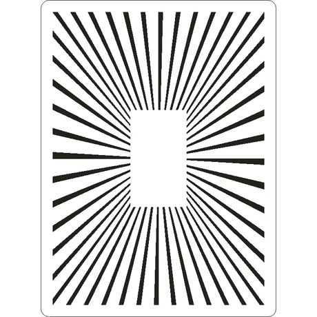 3D stencil 145*195*1 mm, sugarak