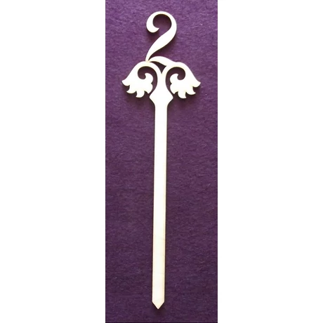 Szám pálcával - kettő 35 cm - számok 8 cm magasak