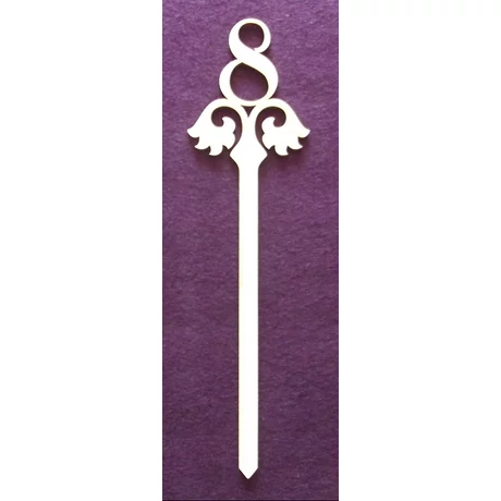 Szám pálcával - nyolc25 cm - számok 5 cm magasak