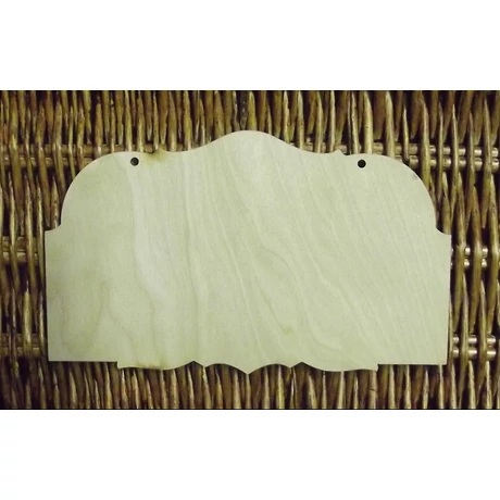 Falap 30 cm cégérhez 200*120*3 mm