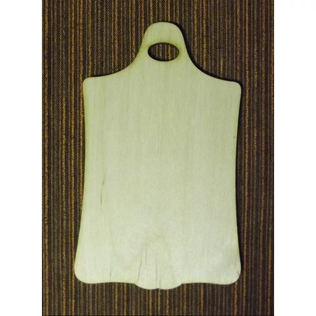 Vágódeszka formájú falap 95*150*3 mm, 1 db