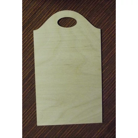 Vágódeszka formájú falap 170*290*3 mm