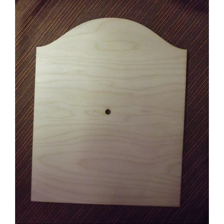 Óralap 250*310*3 mm középen óraszerkezethez lyuk