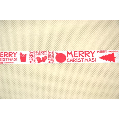 Dekorszalag merry christmas 15 mm * 10 m