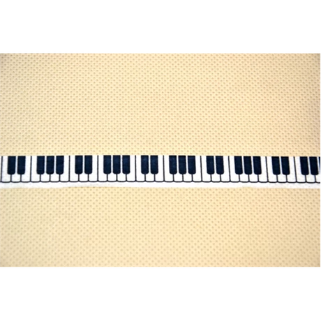 Dekorszalag piano 15 mm * 10 m