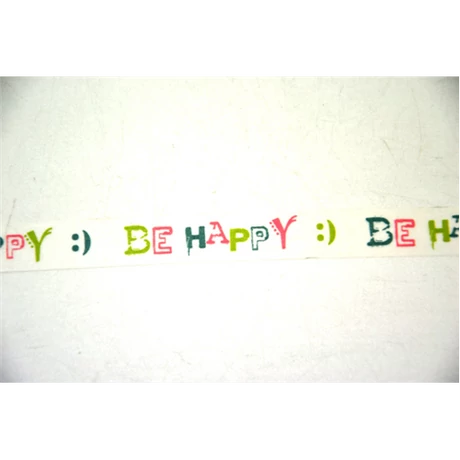 Dekorszalag be happy 15 mm x 10 m