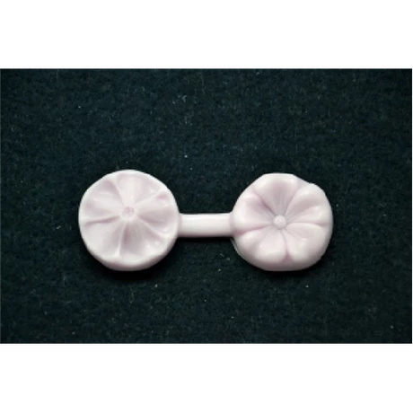 Marcipán/fondant mintázó, szilikon, kerek virágforma