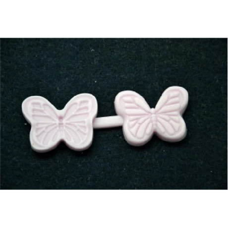 Marcipán/fondant mintázó, szilikon, lepke kétoldalú