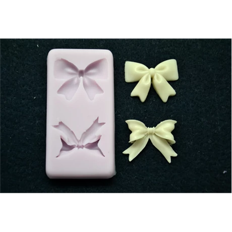 Marcipán/fondant mintázó, szilikon, masnik