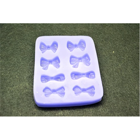 Marcipán/fondant mintázó, szilikon, mini masnik 6-os