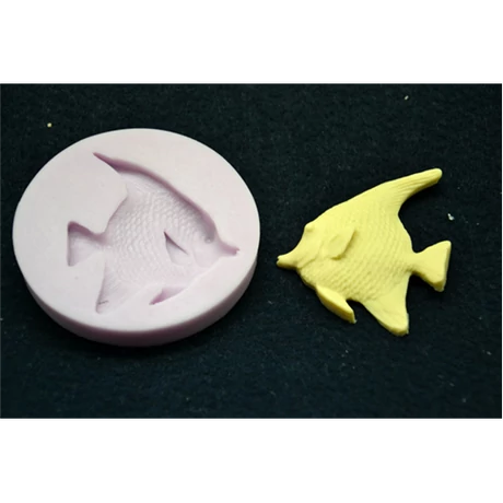 Marcipán/fondant mintázó, szilikon,  vitorláshal