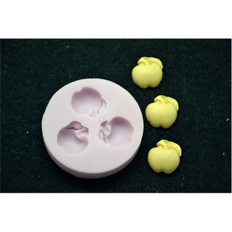 Marcipán/fondant mintázó, szilikon, almák (3-as)