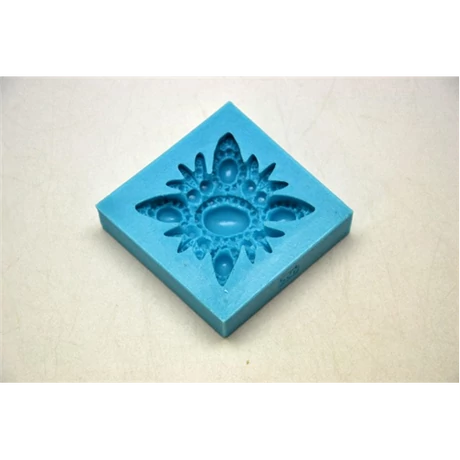 Marcipán/fondant mintázó, szilikon, nagy virág