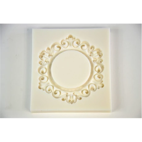 Marcipán/fondant mintázó ornamentikus kerek