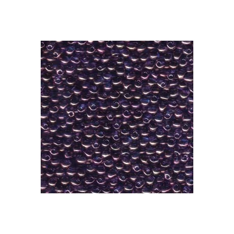 Miyuki Drop 3,4 mm   DP-91884  Levendulakék arany lüszter  5g