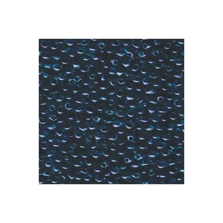 Miyuki Drop 3,4 mm   DP-92405  Átlátszó kékeszöld  5g