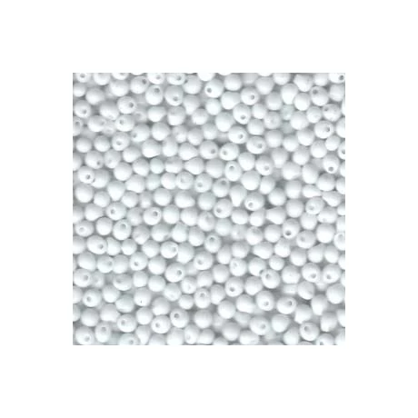 Miyuki Drop 3,4 mm   DP-9402  Opak fehér  5g